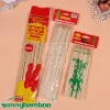 Bamboo sticks, fruit sticks, disposable bamboo and fruit sticks, fruit forks, fancy fruit sticks Specification image